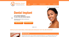Desktop Screenshot of dentalplusng.com